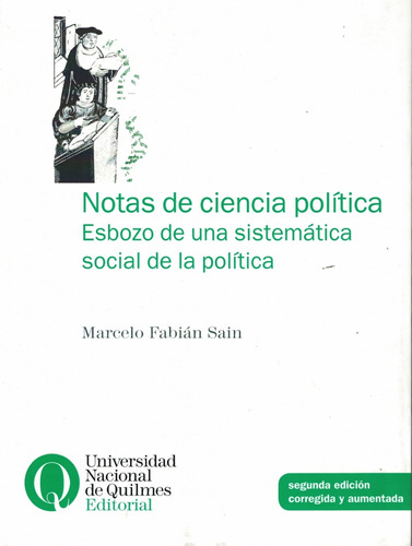Notas De Ciencia Politica Esbozo De Una Sistematica Social D