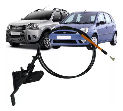 Cable Apertura De Capot Ford Fiesta Ecosport 2002/2011