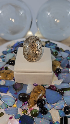 Pedra Dendrita Natural Cristal Quartzo Precioso Raro 43,48ct
