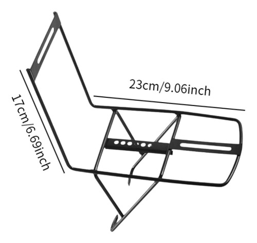 Portaequipajes Delantero Para Bicicleta, Portaequipajes,