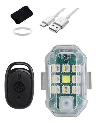 Luz Estroboscópica Para Coche, Luz Intermitente Usb 1 Luz