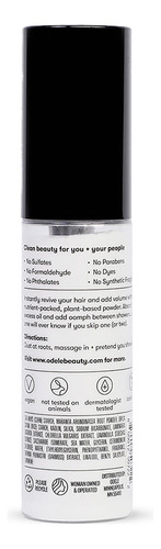 Shampoo Seco Odele Em Pó Absorvente De Óleo 30ml Para Todos