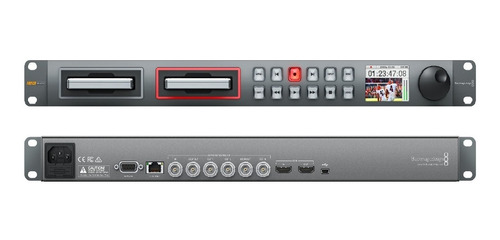 Blackmagic Design Hyperdeck Studio | Gravador De Vídeo Baseado Em Arquivo 1ru Blackmagic Design