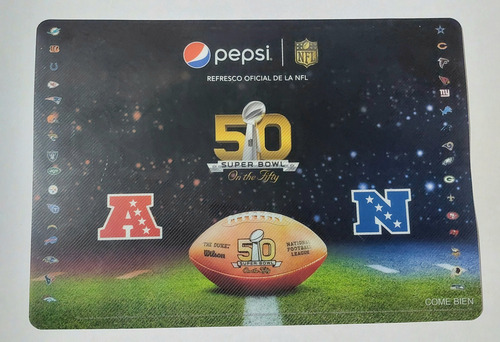 Lote De 13 Stickers De La Nfl Y Mantel, Marinela Y Sabritas (Usado)