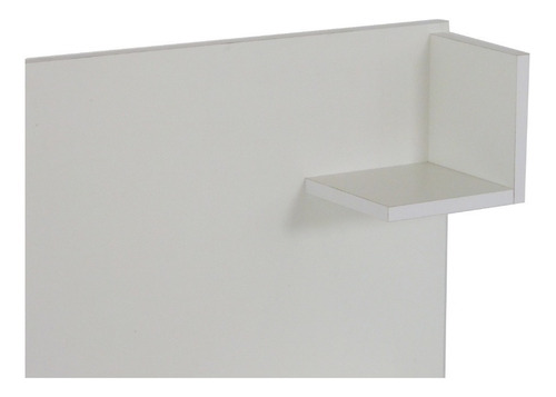 Imagen 7 de 10 de Respaldo Sommier Cama Con Mesas De Luz Integradas Para Colchones De 140 A 200 Cm En Melamina +