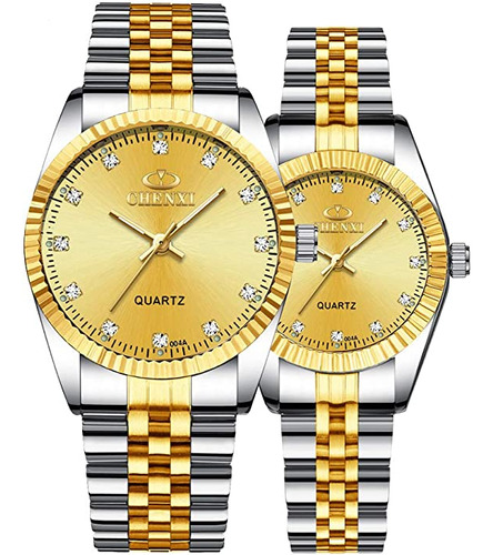 Mastop Swiss Brand - Reloj De Dos Tonos Para Hombres Y