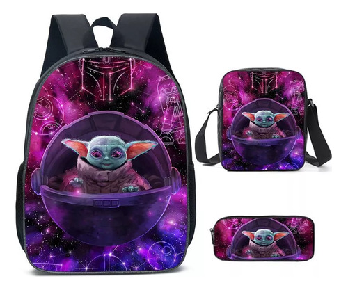 Mochila Mediana Star War Syouda Para Bebés, Bolsita Para Bol