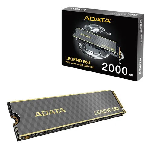 Ssd M.2 Adata Legend 860 Gen4 2tb 6000mbs/s
