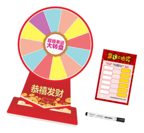 Ruleta De Mesa Con Premio De 12 Pulgadas Para Multicolor C