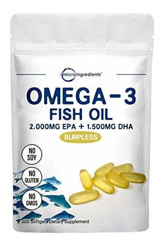 Triple Fuerza Omega-3 Suplemento De Aceite De Pescado (acei