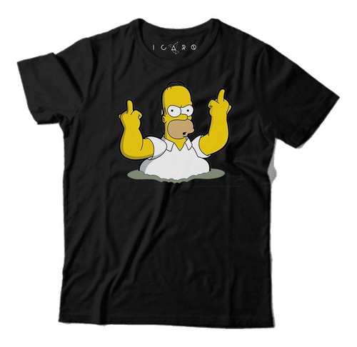 Remera Los Simpson I 100% Algodon Icaro Remeras 