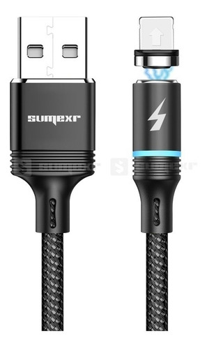 Cabo Usb Carregador Magnetico Ima Compatível Com iPhone