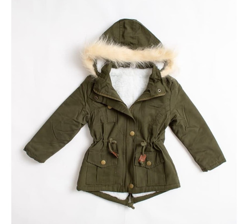 Parka De Gabardina Nena Calidad Premium Fiama 