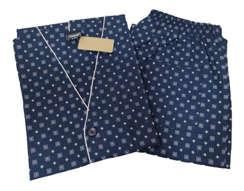 Imagen 1 de 2 de Pijama Manga Corta Hombre Calidad Premium