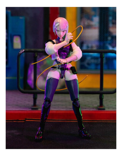 David Y Lucy Cyberpunk Jada Figura Articulada