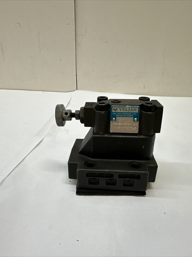Veljan Pressure Control Valves - Vr4u06 Series Vr4u0 Ccx