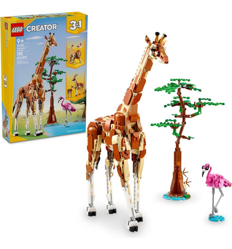 Lego Creator Safari De Animales Salvajes 3 En 1 31150