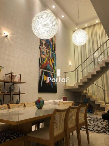 Sobrado Com 3 Dormitórios À Venda, 240 M² Por R$ 1.000.000 - Residencial Village Damha Rio Preto Ii - São José Do Rio Preto/sp - Ca1666