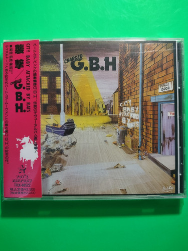 Charged G.b.h - City Baby Attacked By Rats (cd, 1990 Japón)