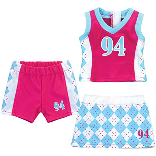 Sophia's Doll Sports Uniform, 3 Piece Sports Outfit For 18 I