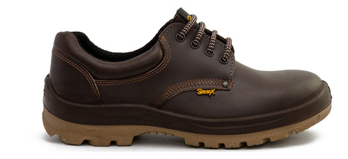Zapato Seguridad Gamax 112 Punta Pvc Cuero Flor Dieléctrico