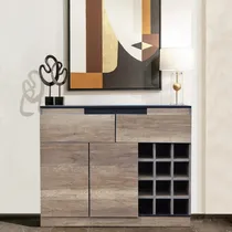 Comprar Credenza Hogare Credenza Milan - Rustik Wood Con Acabado Texturizado