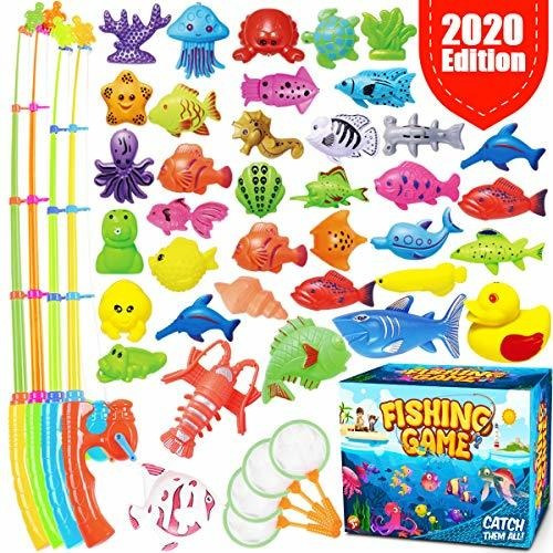 Goodyking Juego De Pesca Magnetica Piscina Para Niños - Ju