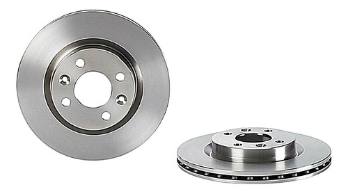 2 Discos Brembo Ventilados (d) Brembo Platina 02-11