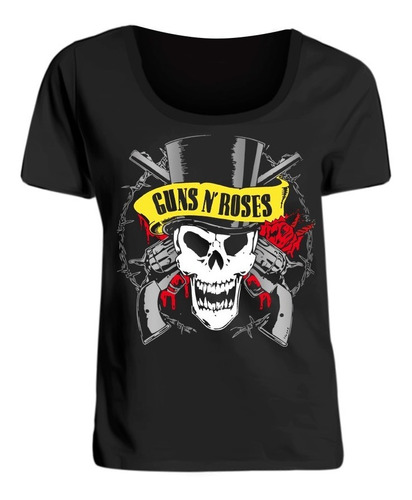 Remera Mujer Guns And Roses Axl Rose Rock