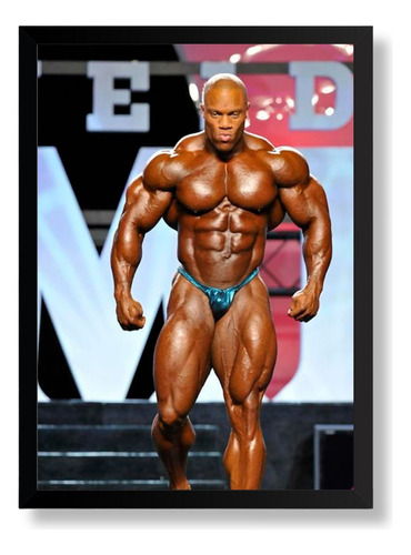 Quadro Decorativo Fisiculturismo Phil Heath A3