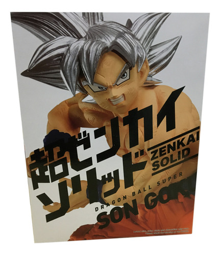 Figura Banpresto Zenkai Dragon Ball Goku Ultra Instinto