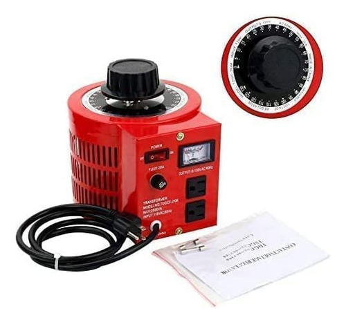 Transformador De Voltaje Yaeccc 2000w Ac 110v A 130v 60hz 20