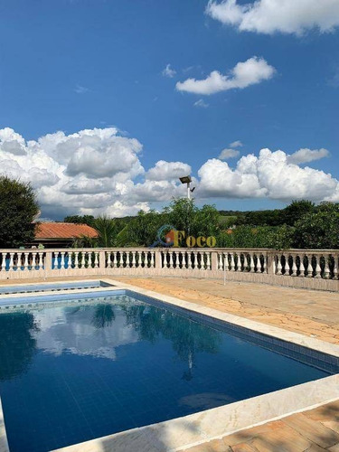Imagem 3 de 30 de Maravilhoso Sítio Com Vista Cinematográfica, 3 Dormitórios, 1 Suíte E Piscina No Summertime Barreiro - Itatiba/sp - Si0014