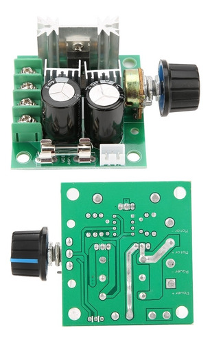 Regulador De Motor 12v-40v 10a Pwm Dc Velocidad Variable Con