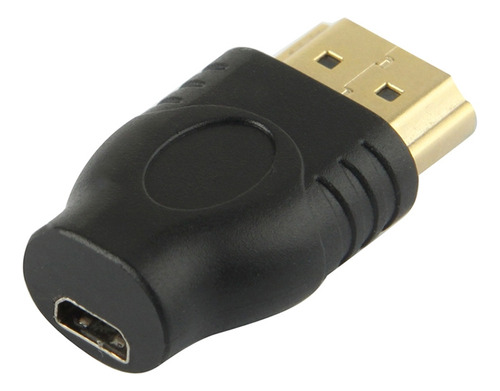 Gold Plated Hdmi 19 Pin Male To Micro Hdmi Female Adapter