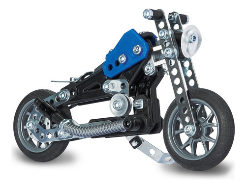 Meccano Juego De Construcción: Motocicleta 5 En 1 Mod. 17202
