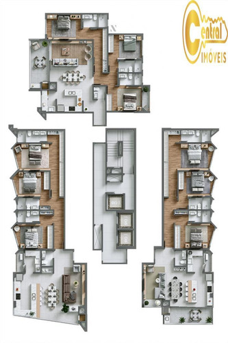 Apartamento Com 4 Dormitório(s) Localizado(a) No Bairro Centro Em Balneário Piçarras / Balneário Piçarras - 600