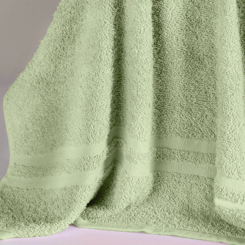 Toalha de banho Caribe Vianney 100% algodão cor verde