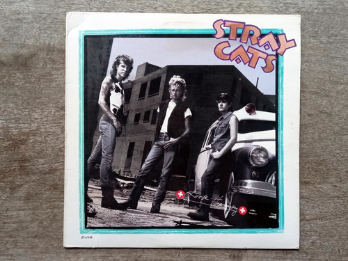 Disco Lp Stray Cats - Rock Therapy (1986) Usa R20