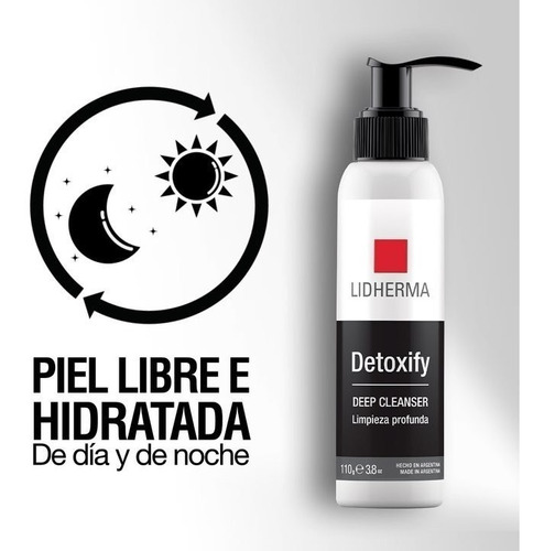 Detoxify Deep Cleanser Gel De Limpieza Lidherma 