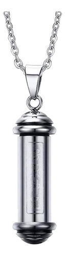 2 Con Colgante De Acero Inoxidable Con Colgante De De Plata