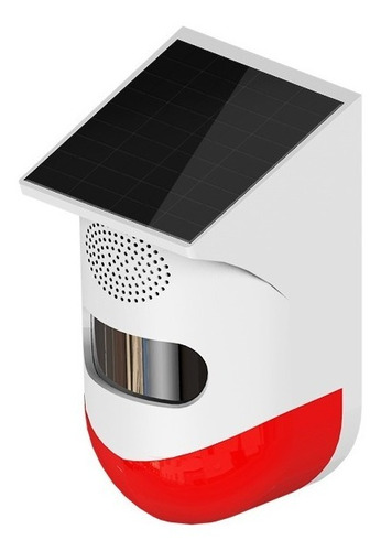 Sirena Exterior Inalámbrica Solar 433 Mhz Alarma Bateria 