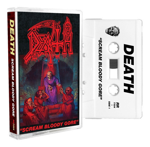 Cassete Death Scream Bloody Gore importada, nova e fechada