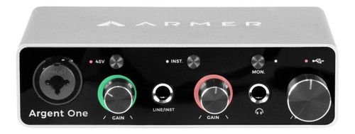 Interfaz de audio Armer Red One Scarlett Type 2i2