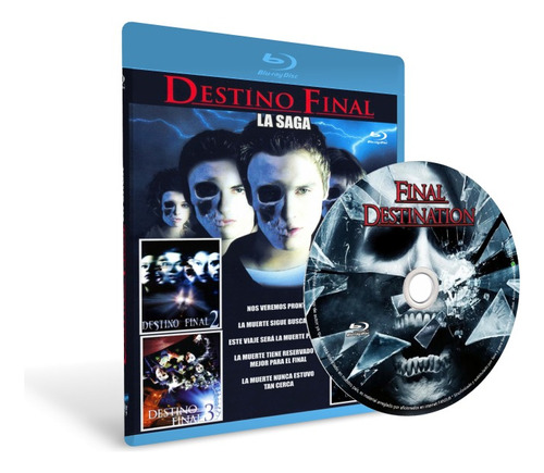 Super Colección Destino Final Saga 5 Películas Blu-ray Mkv 