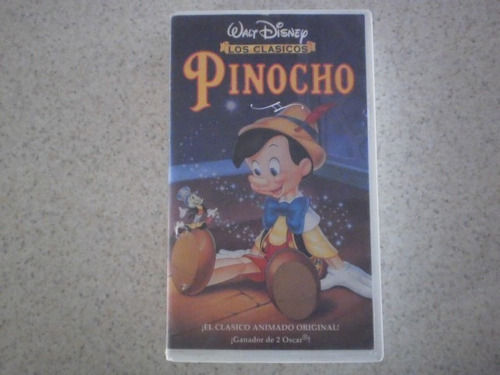 Pinocho Clásico De Disney En Español Vhs