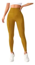 Comprar Calza C\u002F Frunce Push Up Tiro Alto Seamless Shein Premium