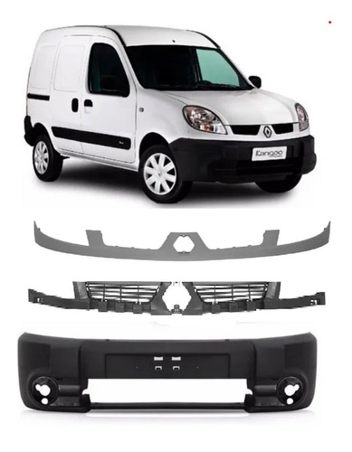 Paragolpe Delantero P/ Renault Kangoo 08 / 12 Y Parrillas