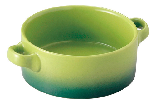 ?? Plato Gratinado Para Sopa Ramequin L15,7×s12×h5cm Verde