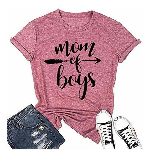 Amandon Mother Days Camisetas Para Mujer Mama De Niños Cuel